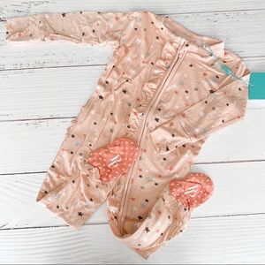 Posh Peanut Star Footie 6-9M